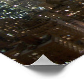 Poster Chrysler construit NYC Night (Coin)