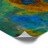 Poster Chrysocolla de Blue Cliff (Coin)