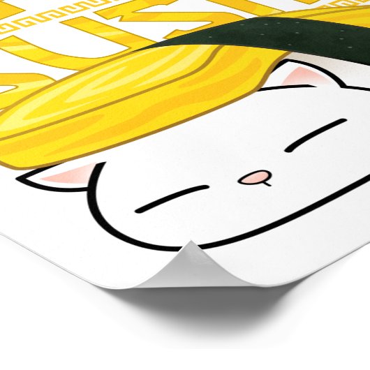 Poster Chubby Cat Tamago Sushi (Coin)