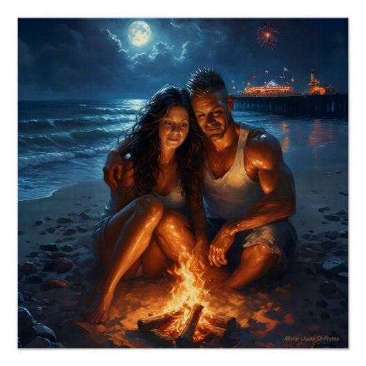 Poster Chuchotements au clair de lune (Devant)