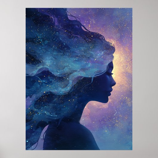 Poster Chuchotements de la Lune - Déesse (Devant)