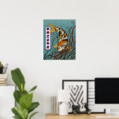Poster Chuchotements de l'eau (Bureau à domicile)