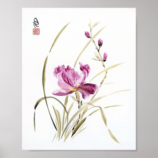 Poster Chuchotements de l'Iris (Devant)