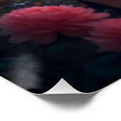 Poster Chuchotements du jardin au clair de lune (Coin)