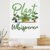 Poster Chuchoteur de plante de cactus (Cuisine)
