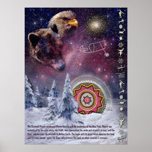 Poster Chumash Winter Solstice (Devant)