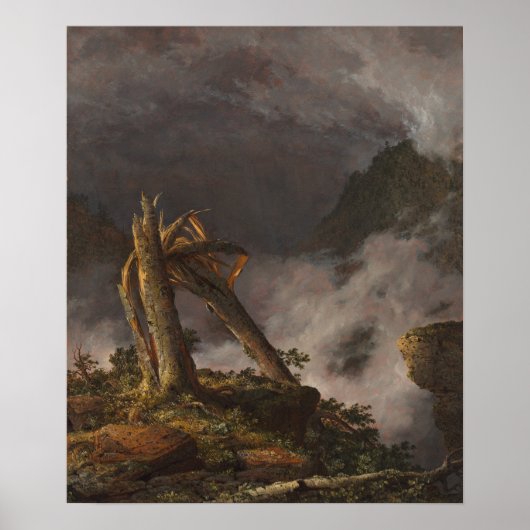 Poster Church - Storm In The Mountains 1847 (Devant)