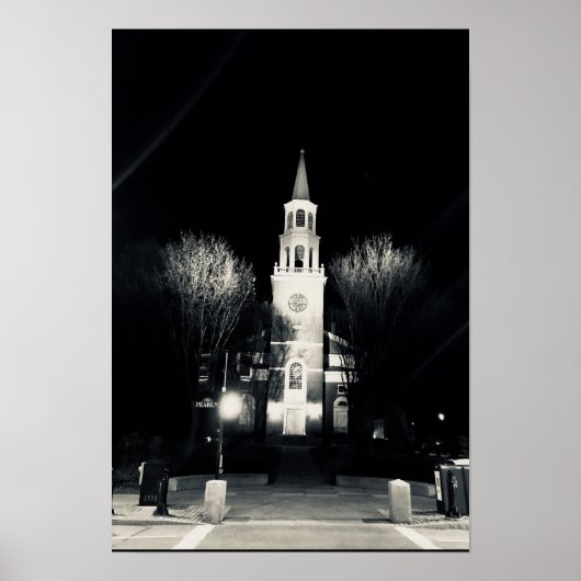 Poster Church Street Burlington Vermont (Devant)