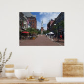 Poster church street - burlington, vermont (Cuisine)