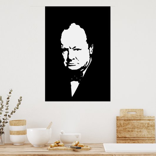 Poster Churchill (Cuisine)