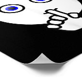 Poster Chut ! ! ! Soyez Tranquille, Drôle Tee - shirt Arr (Coin)