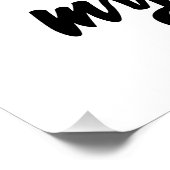 Poster Chut ! Vous dérangez My Unicorn ! (Coin)