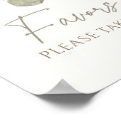 Poster Chute Citrouille Vêtements de bébé Baby shower Fav (Coin)