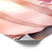 Poster Chute d'amour boho signe de bienvenue (Coin)