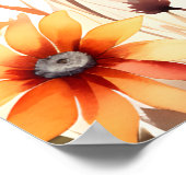 Poster Chute d'amour burgundy signe de bienvenue (Coin)