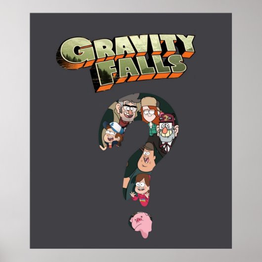 Poster chute de gravité (Devant)