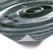 Poster Chute de pluie (Coin)