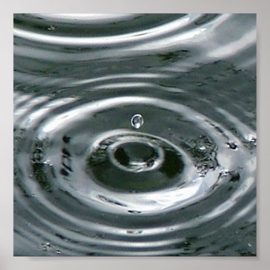 Poster Chute de pluie (Devant)