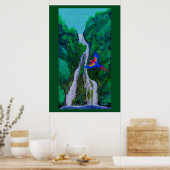 Poster Chute d'eau (Cuisine)