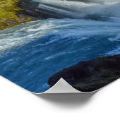 Poster Chute d'eau de Godafoss, Islande (Coin)