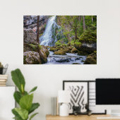 Poster Chute d'eau de Gollinger Wasserfall, Autriche (Bureau à domicile)
