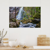 Poster Chute d'eau de Gollinger Wasserfall, Autriche (Cuisine)