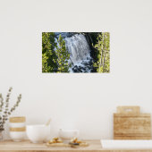 Poster Chute d'eau de Yellowstone (Cuisine)