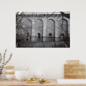 Poster Chute d'eau du canal (Cuisine)