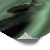 Poster Chute d'eau du canyon Cloudland (Coin)