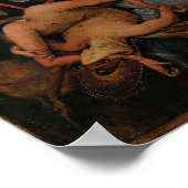 Poster Chute des anges rebelles par Pieter Bruegel (Coin)