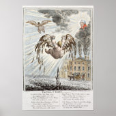 Poster Chute d'Icarus, 1807 (Devant)