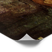 Poster Chute du Jardin d'Eden par Michel-Ange (Coin)