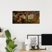 Poster Chute du Jardin d'Eden par Michel-Ange (Bureau à domicile)