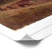 Poster Chute du Voile nuptiale, vallée de Yosemite (0128A (Coin)