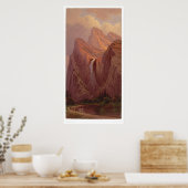 Poster Chute du Voile nuptiale, vallée de Yosemite (0128A (Cuisine)