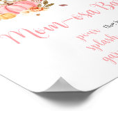 Poster Chute En Amour Pink Pumpkin Maman Osa Bar Bébé Dou (Coin)