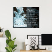 Poster Chute libre (Bureau à domicile)