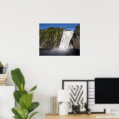 Poster Chute Montmorency près de Québec. (Bureau à domicile)