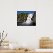 Poster Chute Montmorency près de Québec. (Cuisine)
