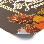 Poster Chute pour Jésus il ne feuille jamais 1 (Coin)