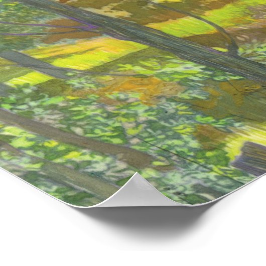 Poster Chute solaire (Coin)