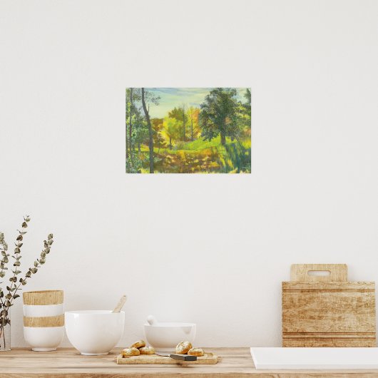 Poster Chute solaire (Cuisine)