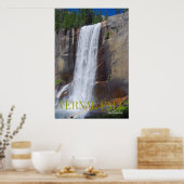 Poster CHUTE VERNE, Parc national de Yosemite ... (Cuisine)