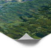 Poster Chutes Bridalveil - Parc national Yosemite (Coin)