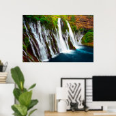 Poster Chutes Burney, Mcarthur-Burney Falls Memorial (Bureau à domicile)