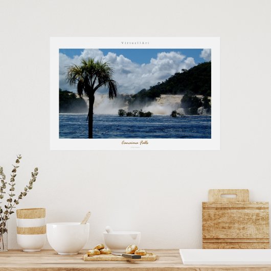 Poster Chutes Canaima (Cuisine)