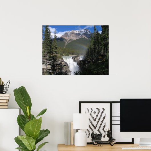Poster Chutes d'Athabasca (Bureau à domicile)