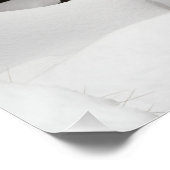 Poster Chutes d'Athabasca congelées (Coin)