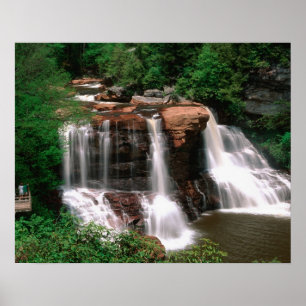 Poster Chutes de Blackwater, Virginie-Occidentale, pittor
