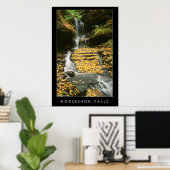 Poster Chutes de fer à cheval (Bureau à domicile)